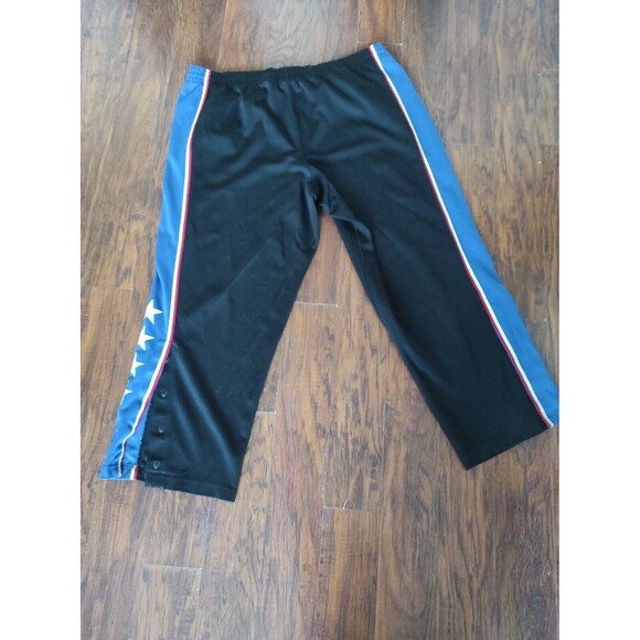 VTG 90s NIKE TEAM PHILADELPHIA 76ERS XXL SWEATPANTS PANTS POCKETS NBA BASKETBALL - Picture 2 of 5